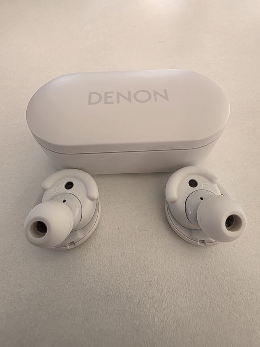 True wireless слушалки DENON PERL бели