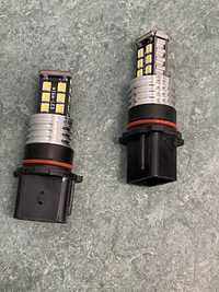 LED крушка , PSX26W  1 к-т. 2 бр. DC12V 6000K
