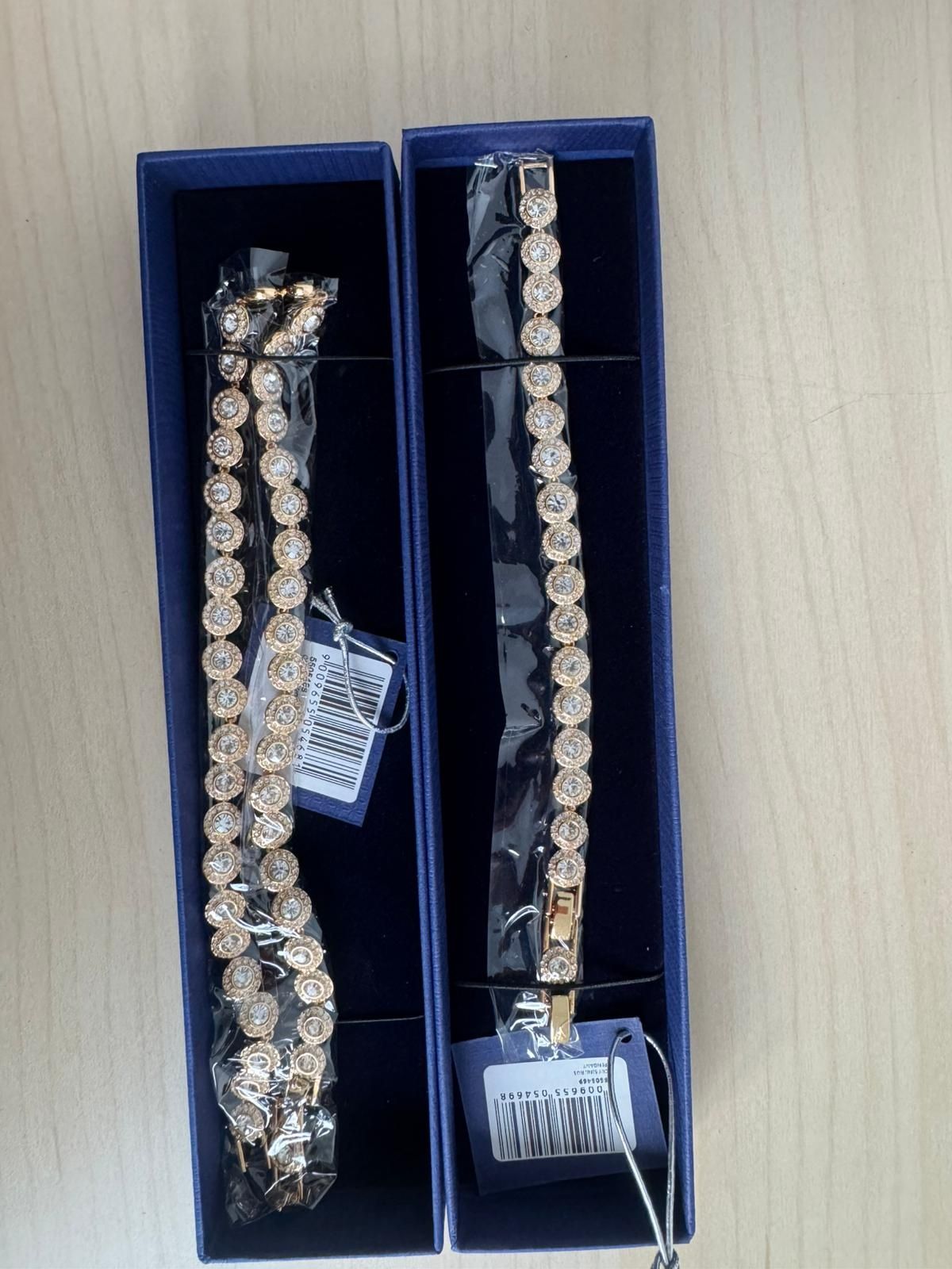 Set swarovski bratara+lant