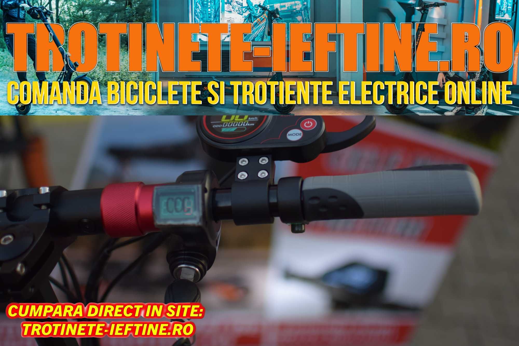 Trotinetă Electrică Nouă - Kugoo Kirin M4: Confort