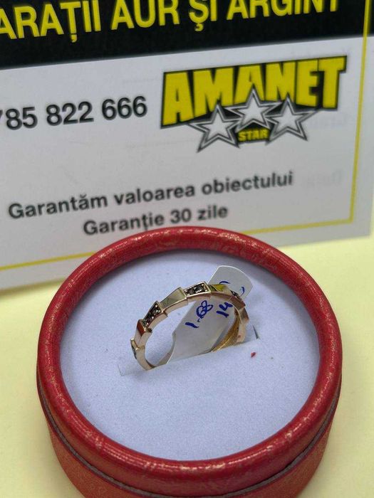 inel aur 14k (m1) staramanet