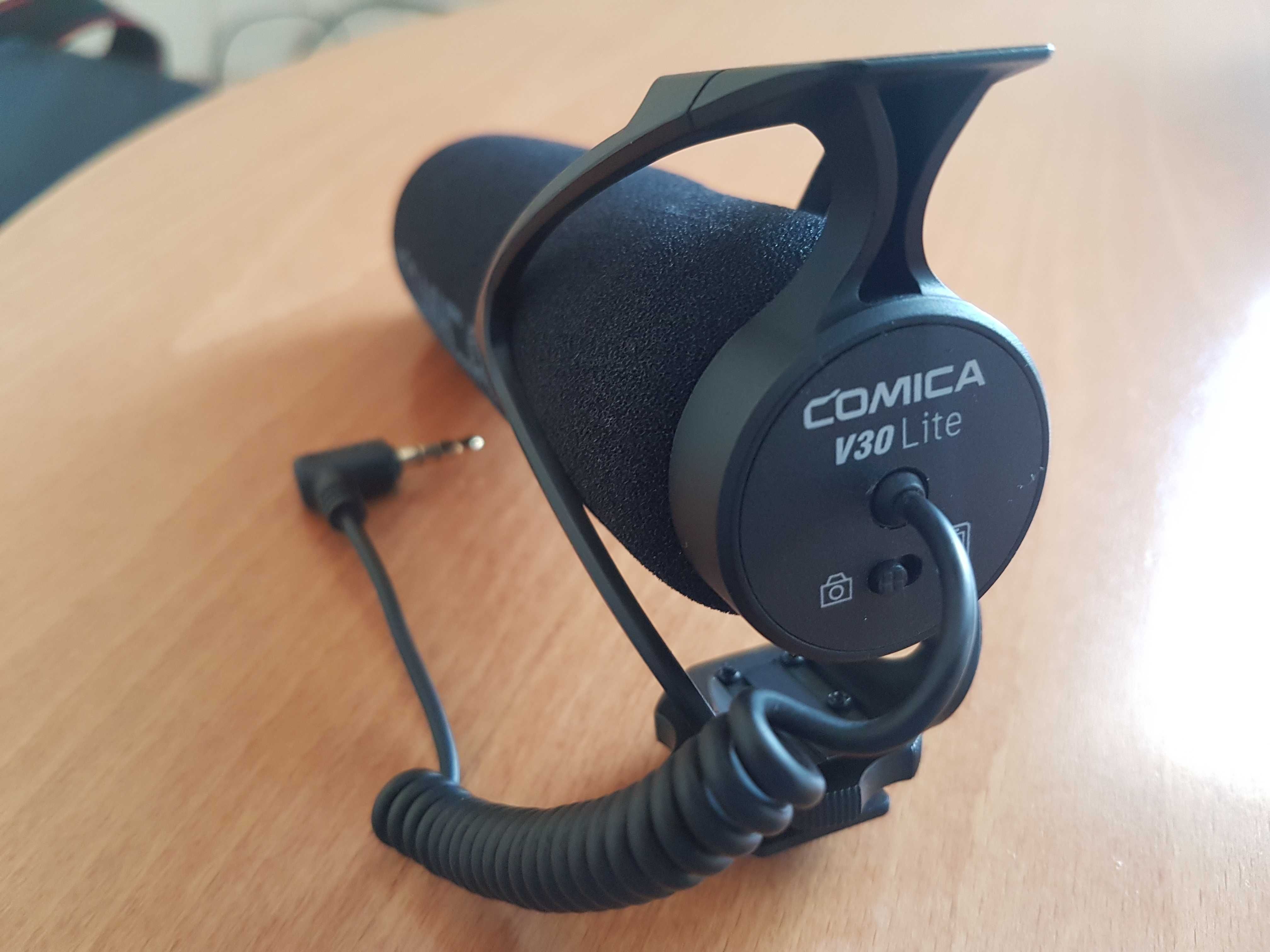 Атмосферен микрофон за DSLR и телефон COMICA НОВ