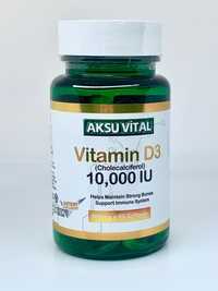 Vitamin D3  10000 Aksuvital. Made in Turkiye.