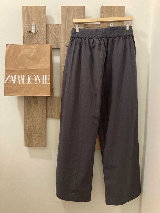 Дълъг памучен панталон на Zara Home, нов с етикет, размер М