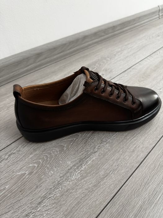 Pantofi Barbati Piele Casual Maro IL PASSO