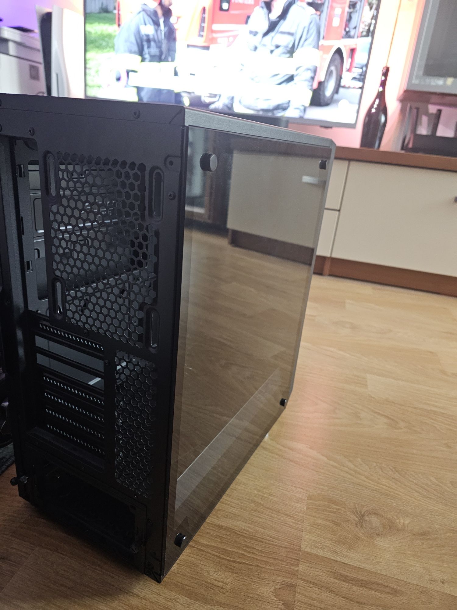 Carcasa PC Fractal Design Meshify C - Sticla fumurie