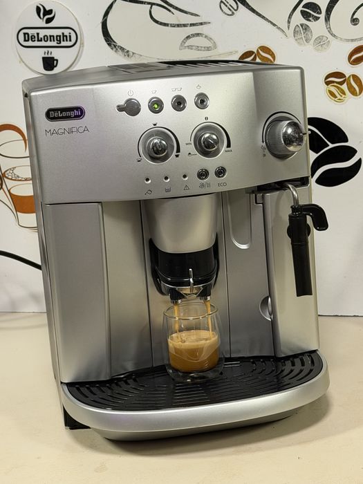 Кафемашина кафе автомат delonghi magnifica с гаранция