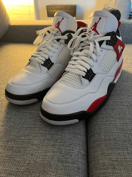 JORDAN 4 RED CEMENT marimea 46 (US 12)