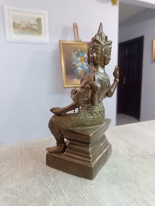 Бронзова скулптура Бог брахма създателят