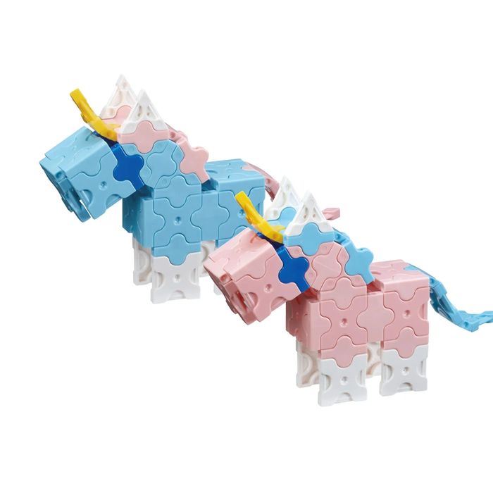 Японски Детски конструктори LaQ Sweet Collection UNICORN, 175 части