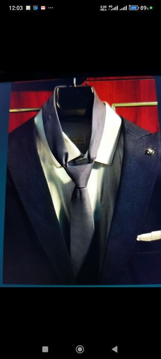 Costum Paco Romano bleumarin închis Navy