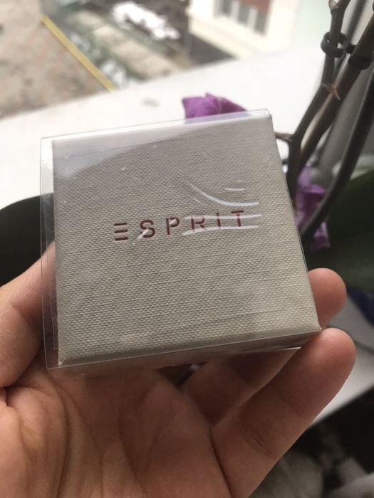 NOU, ORIGINAL: Inel Esprit damă 50mm, argint 925 placat rosé, zirconiu