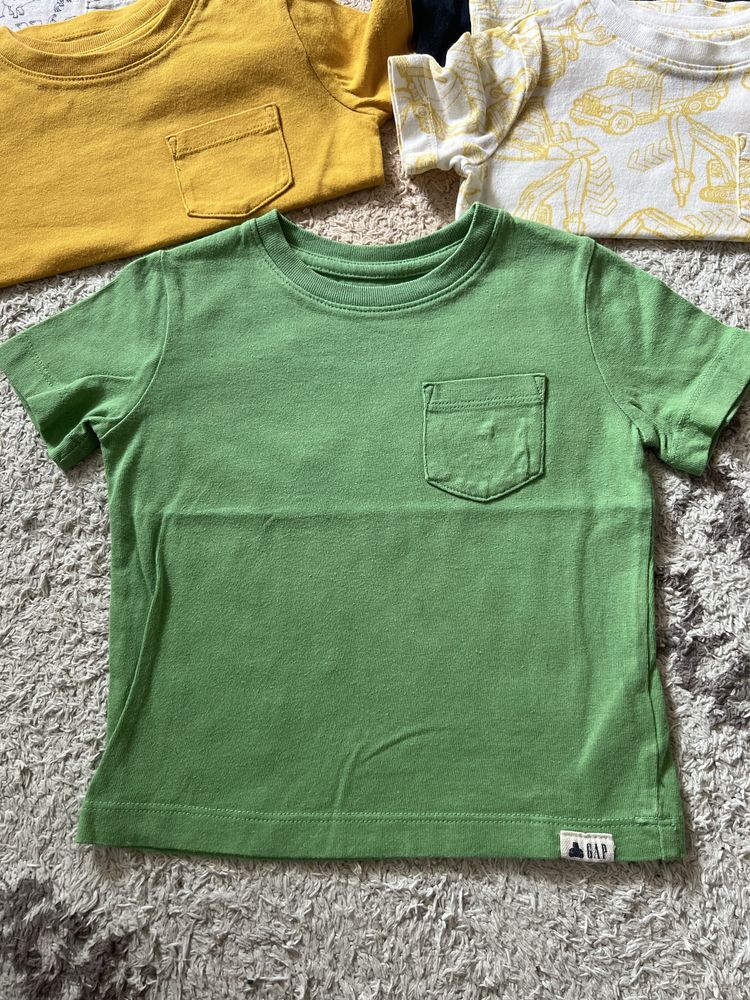 GAP Set 5 TRICOURI 100% bumbac 12-18 luni 80-86