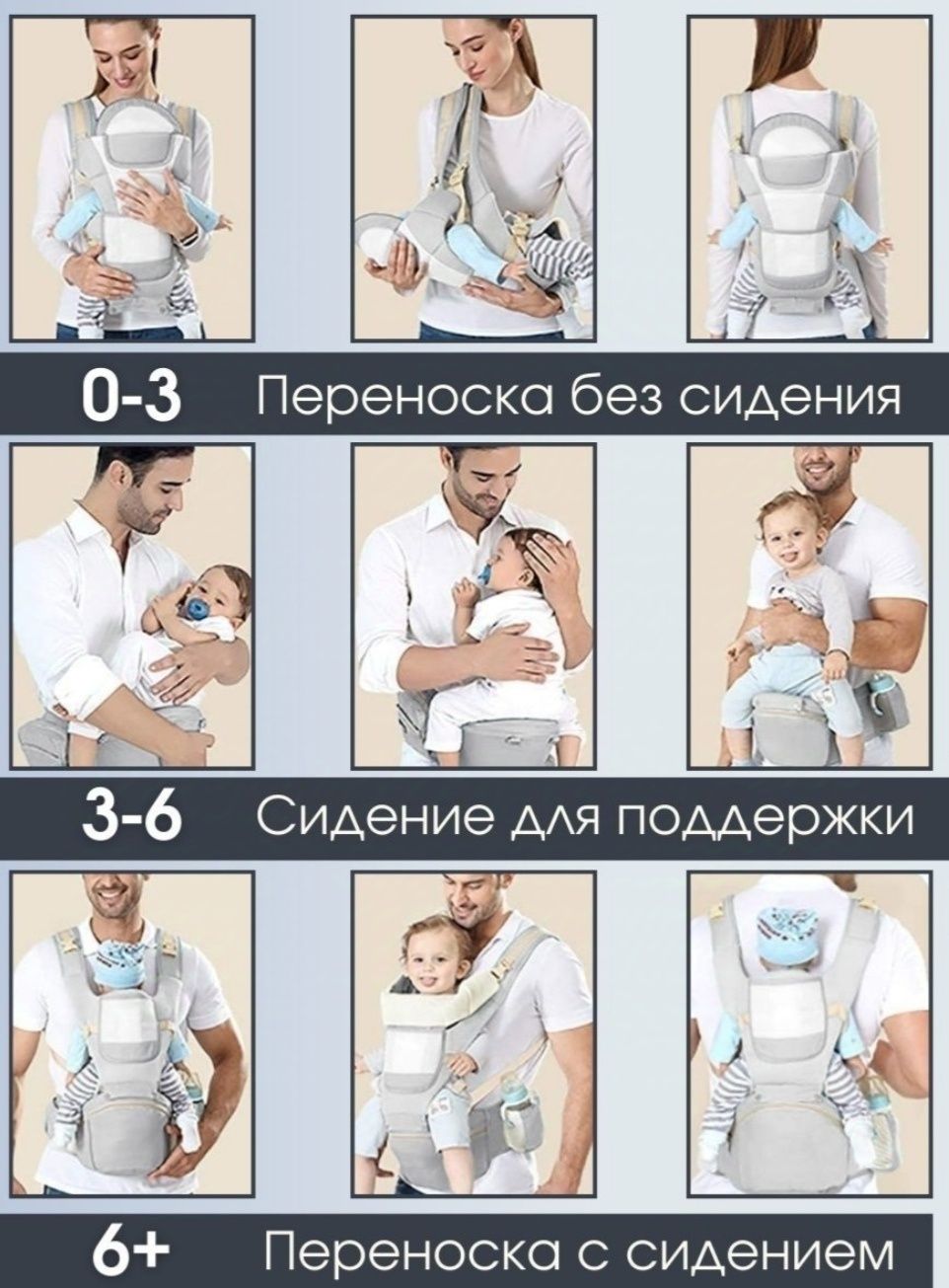 Эрго-рюкзак, рюкзак переноска