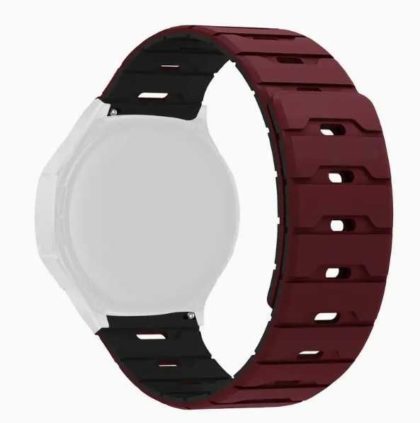 Curea silicon+Metal Huawei GT,GT2,GT3,GT4,GT5,GT6(46mm) 22mm modelul 3