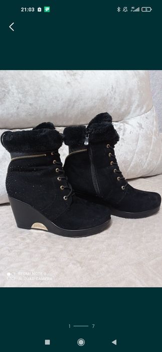 Продам зимние сапоги