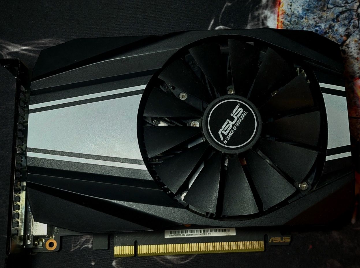 ASUS GeForce GTX 1650 SUPER Phoenix, 4GB GDDR6 Видео карта на NVIDIA