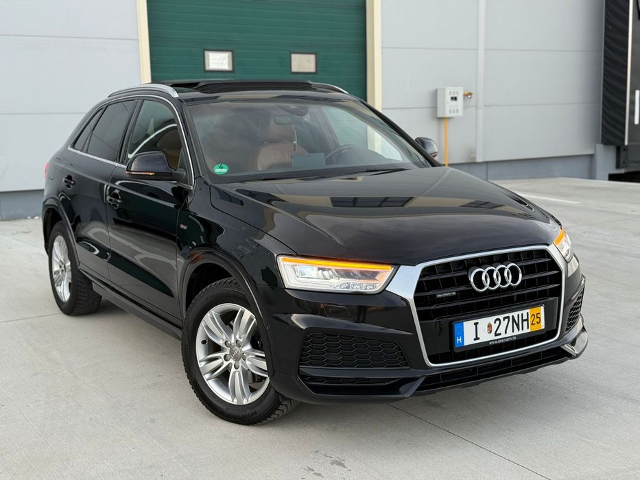 Audi Q3 2.0TDI-184cp•4x4•2017•S-Line•Exclusive•S-Tronic
