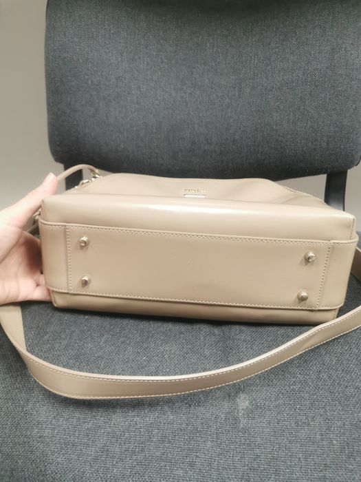 Чанта фурла furla бежава екрю