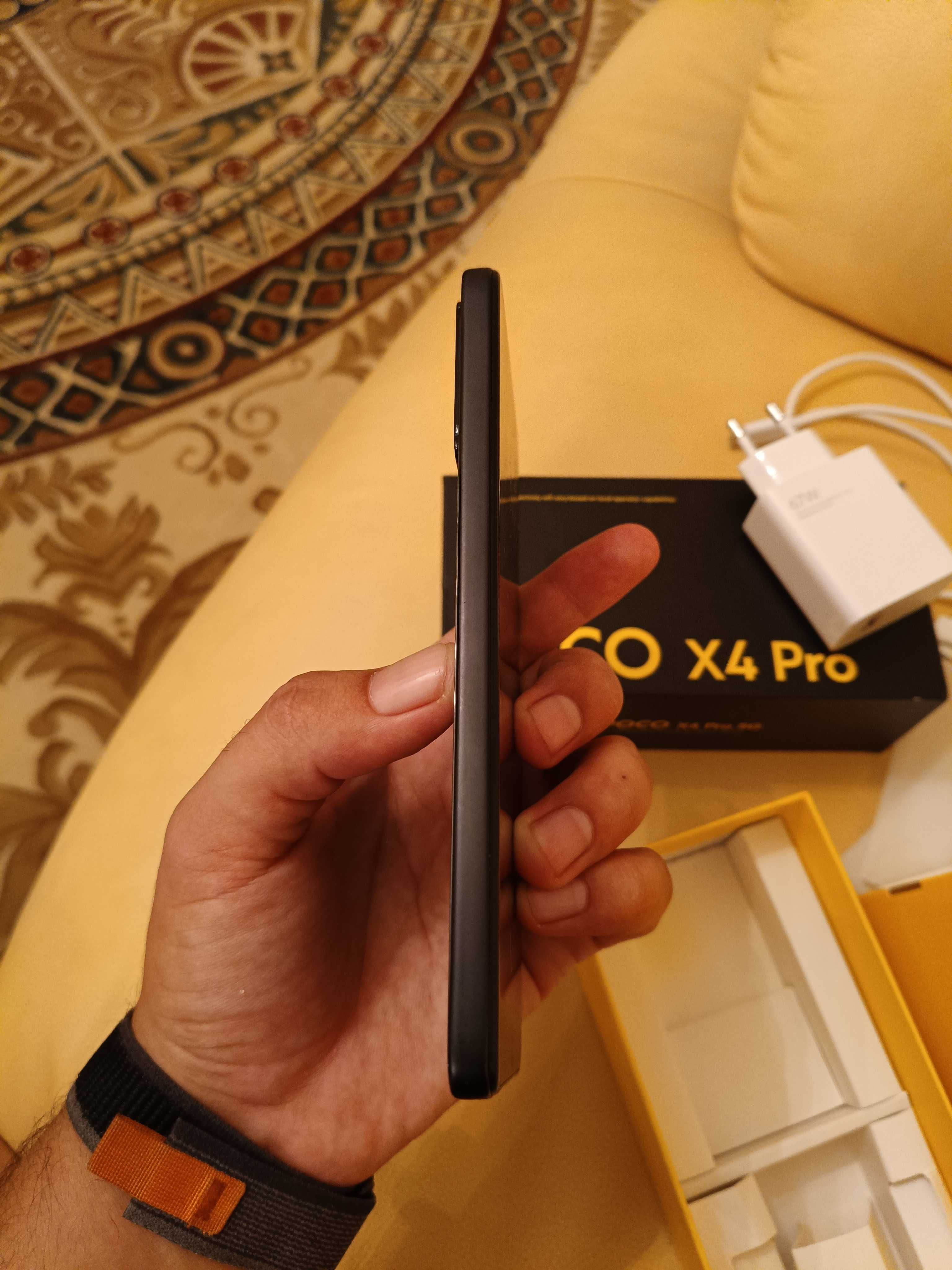 Poco X4 Pro 5G 8/128 в идеале с коробкой и документами в полном комп..