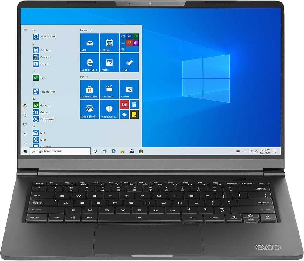 EVOO ultra slim AMD Ryzen 5 3500U озу8гб хард256ssd