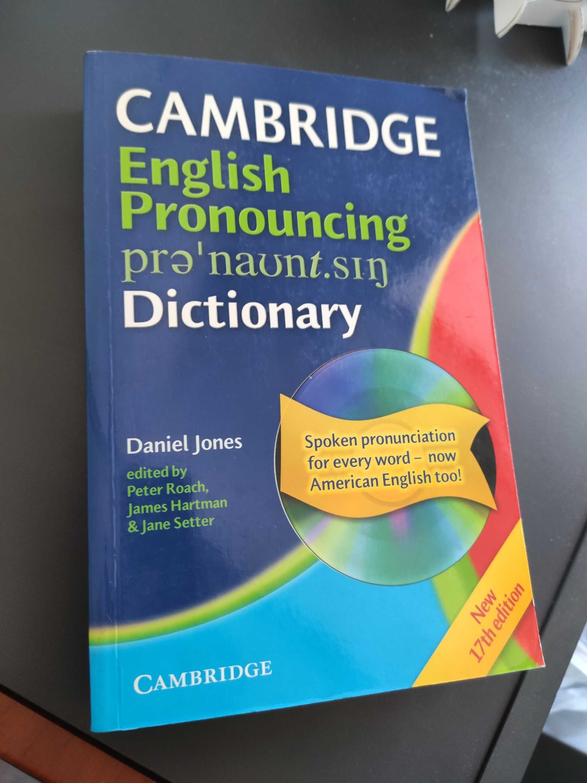 English Pronunciation Daniel Jones's Cambridge Dictionary CURIER