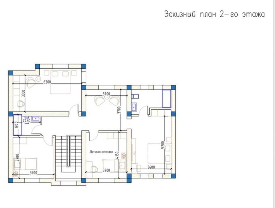Продаётся евро коттедж коробка Мирзо-Улугбекский район
