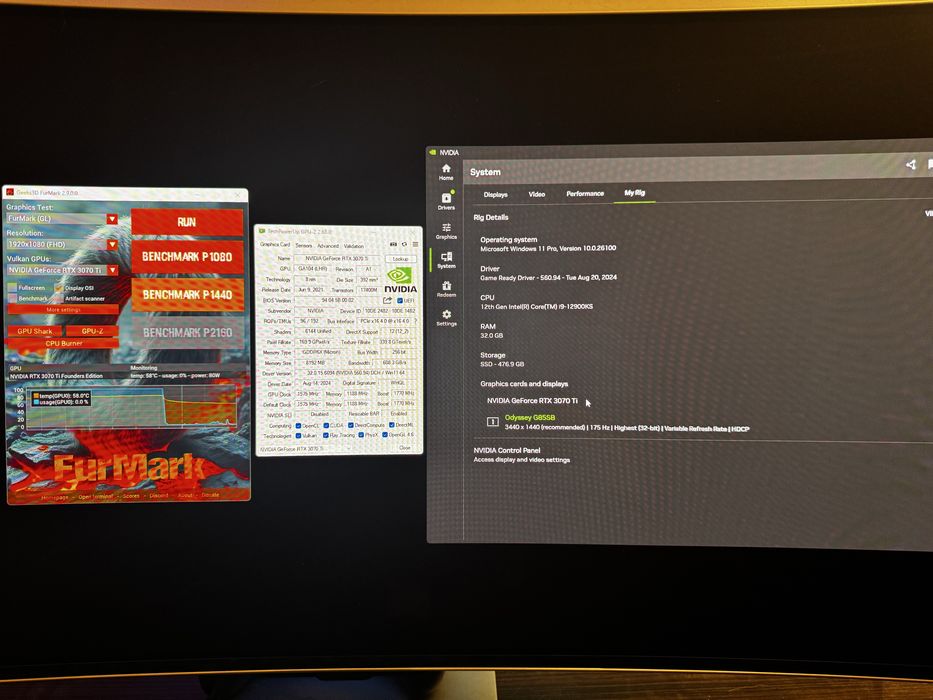 VAND placa video nVidia RTX 3070 TI Founder’s Edition IMPECABIL