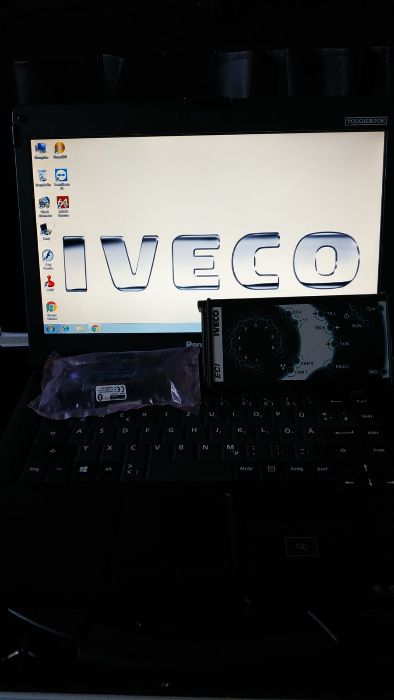 Tester Camioane Iveco ECI Original - Bluetooth, laptop inclus