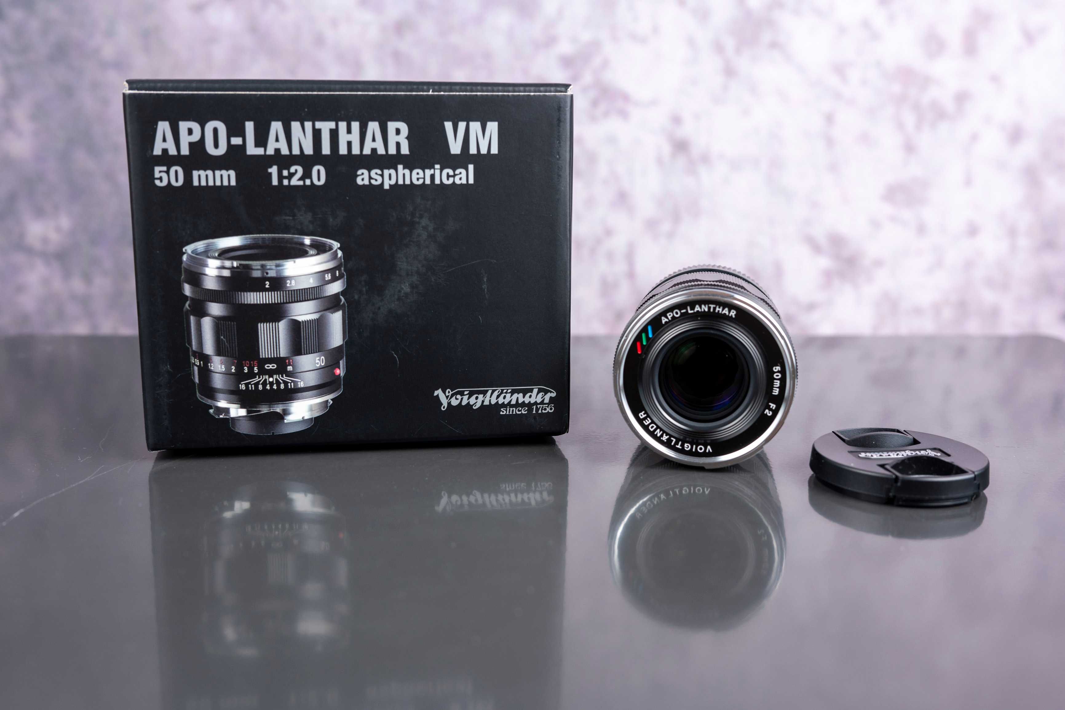 Voightlander APO-Lanthar 50mm f/2 Leica M - NOU.