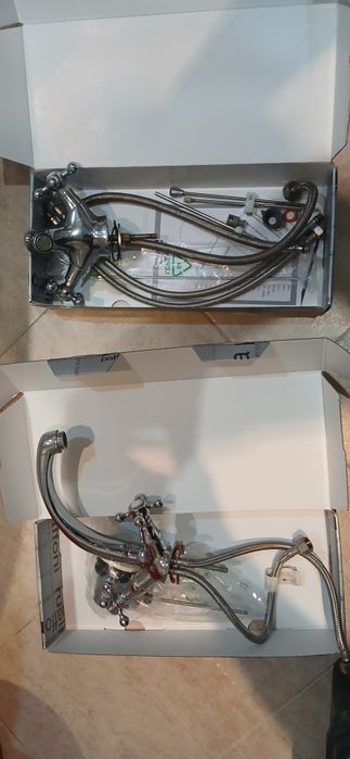 Смесители за баня к-кт мивка и биде