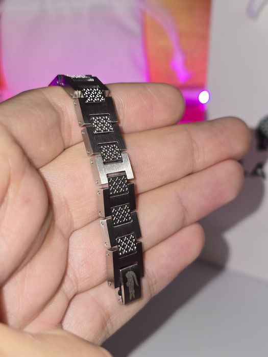 Bratara Lacoste silver