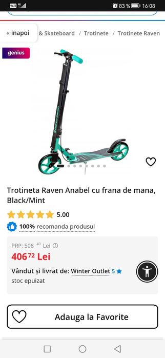 Trotinete și skateboard uri