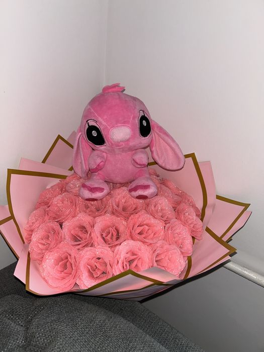 Buchet de tradafiri cu slipici