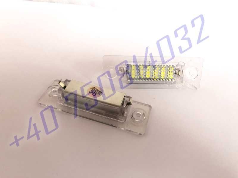 Lampi Numar LED leduri Canbus VW Golf Passat Skoda Placuta Spate Dioda