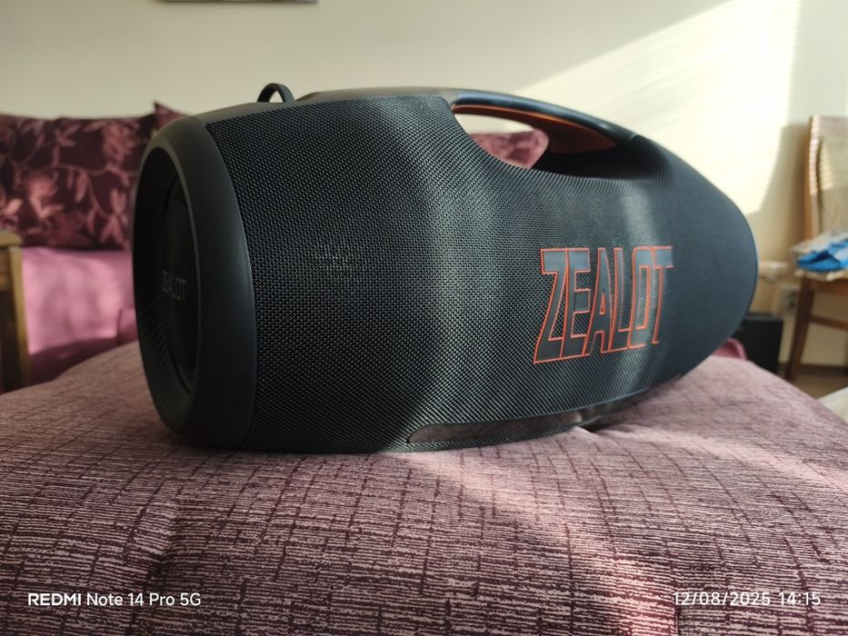 Bluetooth Преносима тонколона ZEALOT 250w
