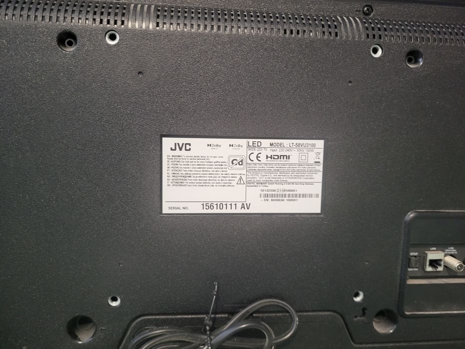 Televizor Smart JVC 58" 150cm 4k