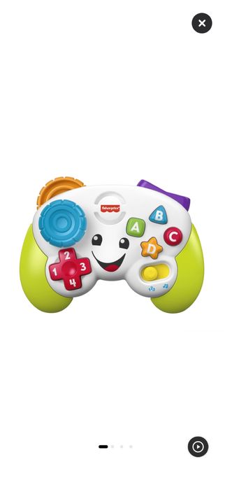 Jucarie bebelusi Fisher Price Controller interactiv, lb. Egleza