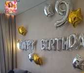 Отдам даром надпись HAPPY BIRTHDAY