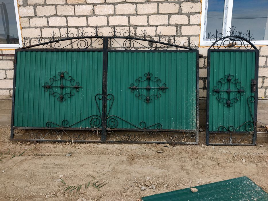 Ворота с калиткой