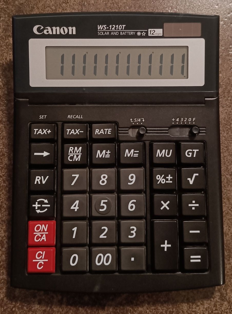 Calculator de birou Canon WS-1210T