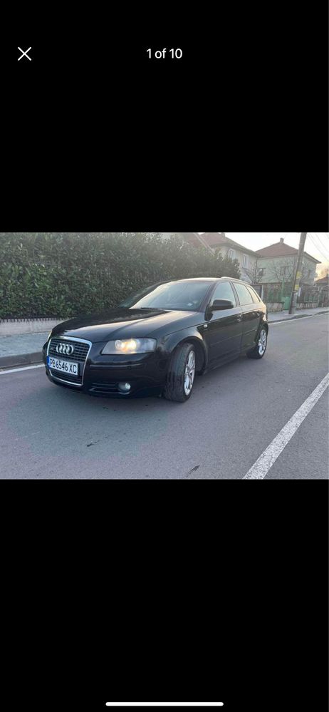 Audi A3 S-line.