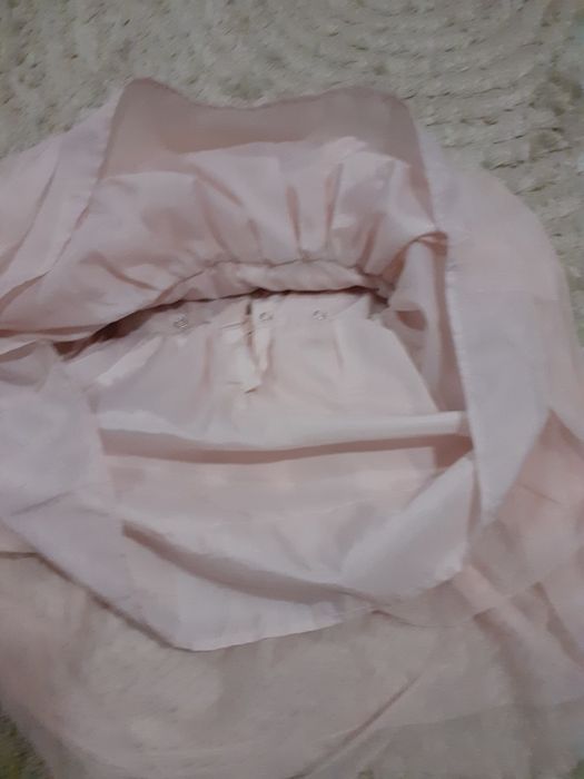 rochie noua h&m 110 4-5ani rochiță eleganta roz fundita