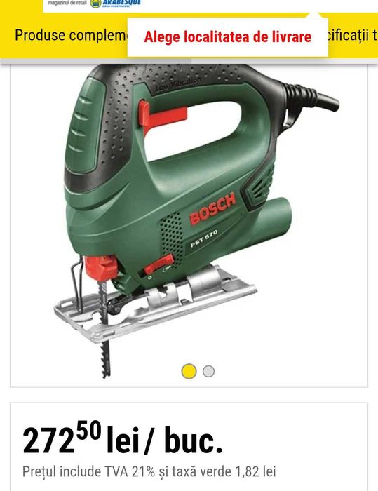 Bosch PST 670, pendular