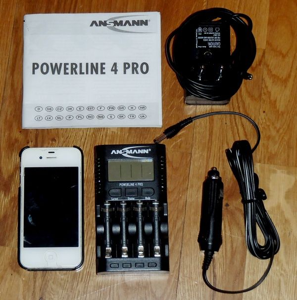 Зарядное устройство Ansmann Powerline 4 Pro