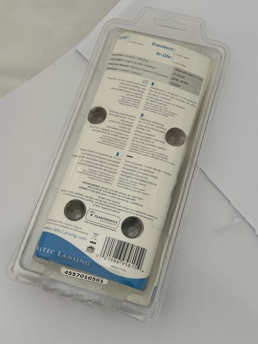 Casti audio cu fir si mufa jack Altec Plantronics nokia sigilate
