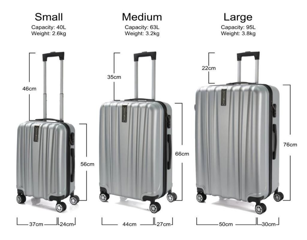 PROMOTIE Troler 55cm ABS/ polypropylen