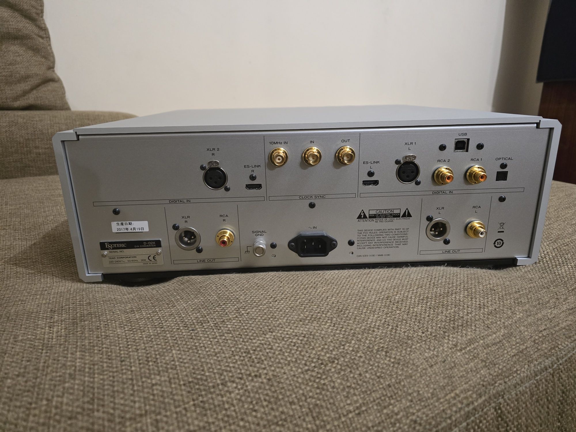 Esoteric D-02X Dac Converter