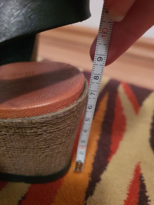 Sandale negre piele naturala 35 talpa ortopedica, ca noi