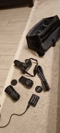 Camera digitala SLR Olympus E510, 10 Mpx cu 2 obiective